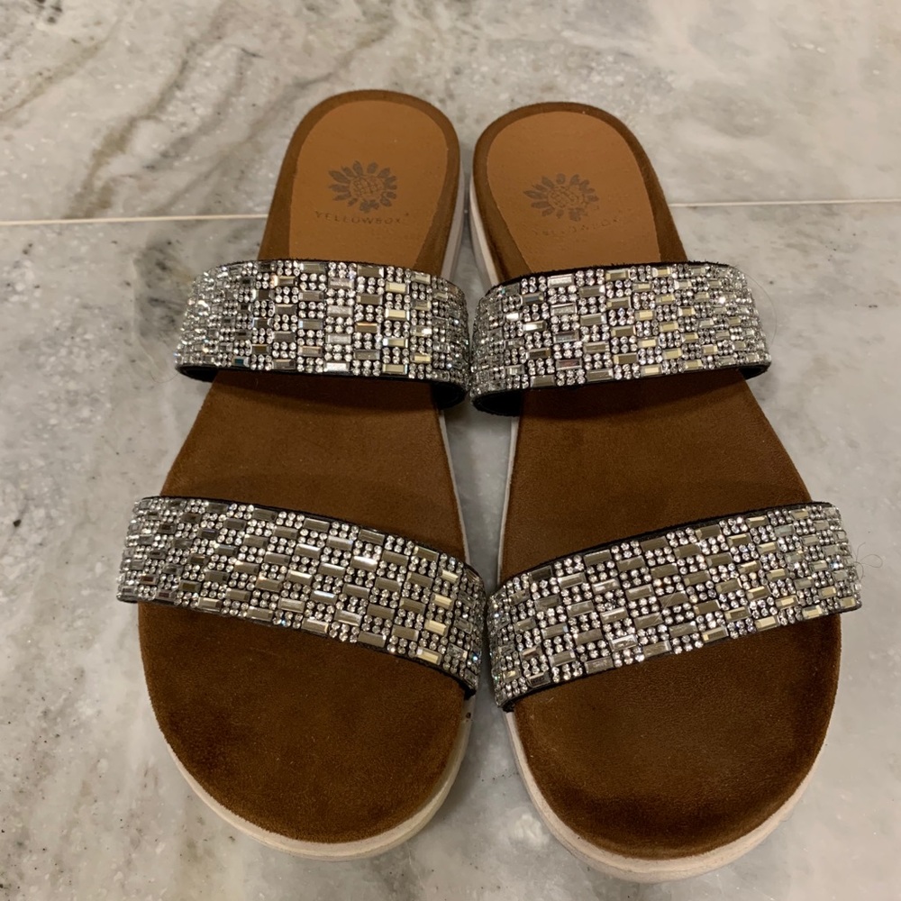 Yellow Box Placid Sandals size 9.5